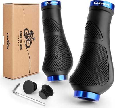 Ergonomische Comfort Fietsgrepen met Dubbele Vergrendeling - Universeel Stuur