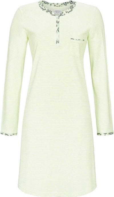 Ringella – Green Stripe – Nachtkleed – 4561015 – Green Tea – Maat 44