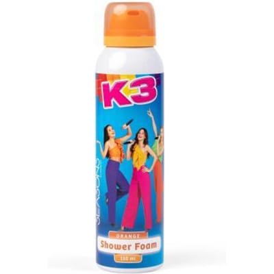 K3 Shower Foam 150ml Opmaken en sieraden