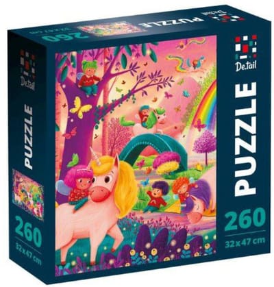 Puzzle 260 Świat Jednorożców DT200-07 - Puzzel 260 De wereld van de eenhoorns DT200-07