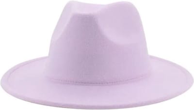 Fedora Hoed - Lila | Verstelbaar | 56 - 58 cm | Katoen / Polyester | Fashion Favorite