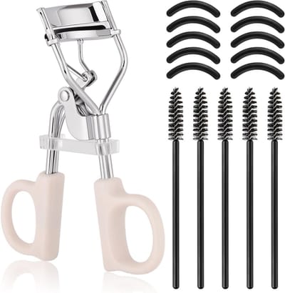 Professionele Wimperkruller voor Vrouwen, Geschikt voor Alle Oogvormen, Duurzaam en Ergonomisch Ontwerp