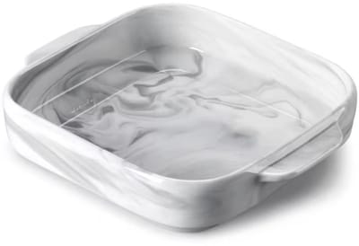 Exquisite Ovenschaal Marmer - Marmer, 1500ML en Lasagne - Voor Woonkamer, Slaapkamer en Hal