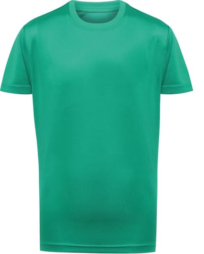 TriDri Kids Performance T-Shirt TR10B - Bright Kelly - 12/13