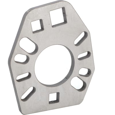 Outil Clé pour Fourche de Pignon Outil Extracteur Solide en Acier Inoxydable avec Trou Supplémentaire de 12 mm pour Desserrer la Bride de Pignon et les Écrous