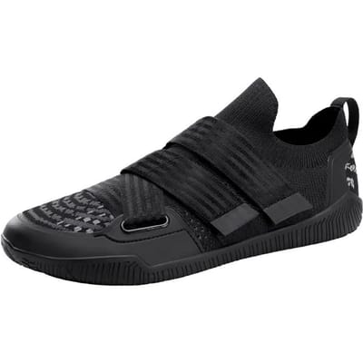 Chaussures d'entraînement pour squats à traction dure, de sport unisexes, légères, de grande taille, Pro à scratch, chaussures d'haltérophilie, chaussures de Sumo 40-45# 44 noir