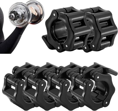 Pack of 6 Dumbbell Clasps - 30 mm Quick Release Dumbbell - Workout Gewichtheffen Training Fitness Accessoires