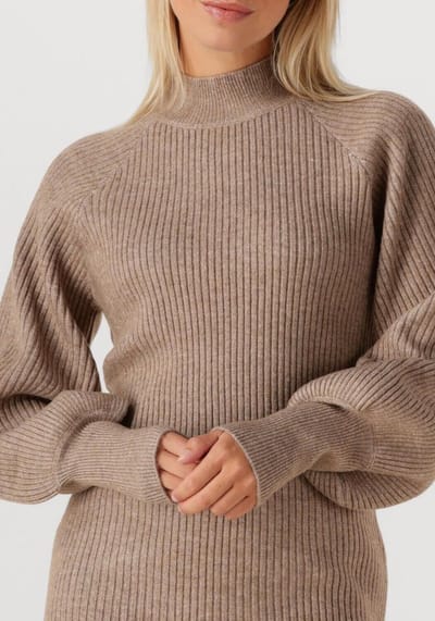 Ibana Kyra Dames - Jurk - Taupe - Maat 42
