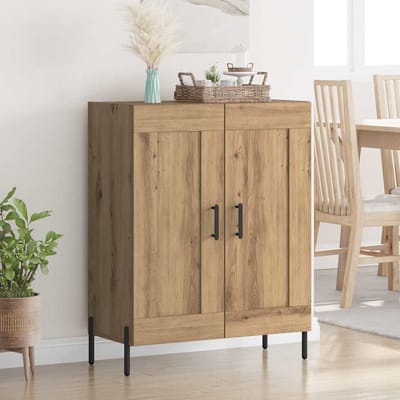 vidaXL - Dressoir - Artisan - Eiken - 69,5 - x - 34 - x - 90 - cm