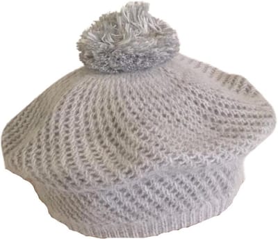 Modieuze Franse Dames Baret / Muts | Alpinopet - Grijs
