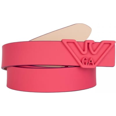Ceinture de luxe pour femme Emporio Armani Nouvelle Fuxia - Taille: 80 beige