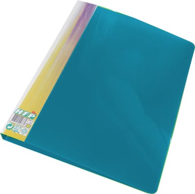 20x EXXO-HFP #21832 Stevige PP Ringband - A4 2-D Ring 25mm - Turquoise
