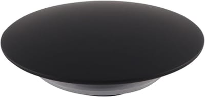 Afvoerplug Wastafel - Doucheputje Kraan - Badkamer Keuken - Drukknop Ontwerp - 66 mm - Mat Zwart
