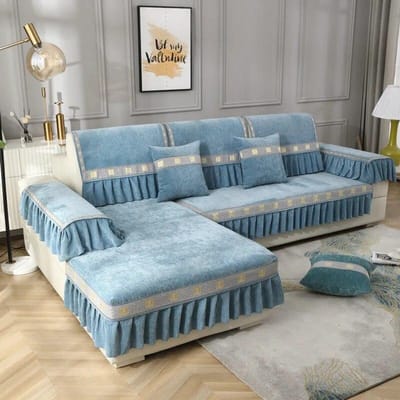 Seizoensgebonden Chenille Bankhoezen Moderne Woonkamerdecoratie Bankbeschermhoes Antislip Bankkussen Armleuning Handdoek 1pc armrest 40x70cm