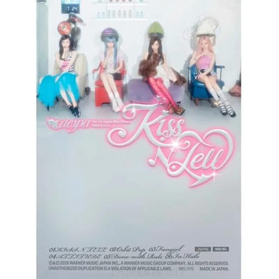 AESPA - [KISS N TELL] 1e JAPANESE Mini Album BEPERKTE Versie