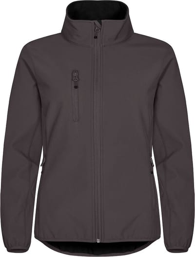 Craft Basic Softshell jacket dames antraciet xl