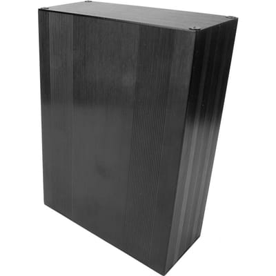 Aluminium Koelbehuizing met Split Type Elektronische Doos voor Versterker GPS (200 mm)