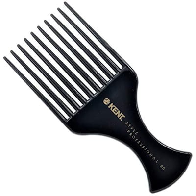 Afrokam voor Krullend Haar - 10-Punts Styling Kam, Hittebestendig, Perfect voor Volume en Vorm