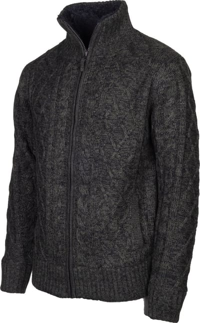 Life Line Morgan 2 Morgan Knit Full Zip Heren Groen Maat Xl