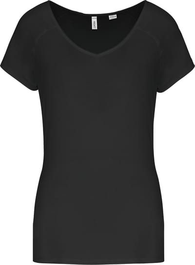 PROACT® Ecologisch dames sport T-shirt PA4020 - Black - XS