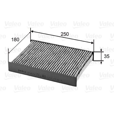Cabinefilter VALEO PROTECT VALEO 715820