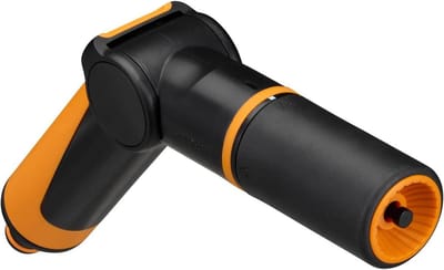 Verstelbaar Spuitpistool - Tuinspuit - Terrassen Reinigen - Traploze Doorstroomregeling - 20.7 cm Lengte - Zwart/Oranje