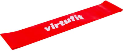 VirtuFit Resistance band - Weerstandsband - Fitness Elastiek - Licht - Rood - Full Body Workout - CrossFit - Thuis Sporten - Yoga & Fitness