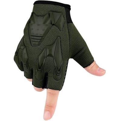 Halfvinger Tactische Handschoenen Mannen en Vrouwen Buitensporten Fitness Fietsen Bergbeklimmen Fiets Antislip Ademend Afhaalhandschoenen One Size