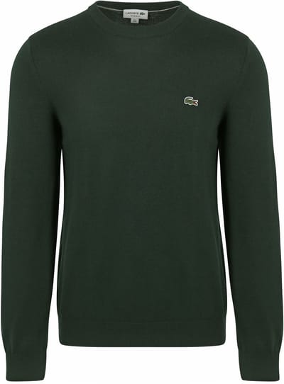 Lacoste Pullover Donkergroen - Maat 3XL - Heren - Pullovers