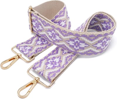 Famanu – Schouderriem Voor Tassen Dames Verstelbare Brede Schouderriem Meisjes Meerkleurige Handtas Tasriem Tas Riem Verstelbare Vervangende Draagriem 5cm A03