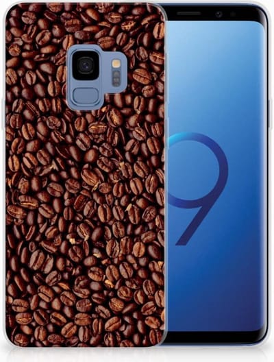 Samsung Galaxy S9 Siliconen Case Koffiebonen