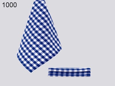 Lasa Theedoek Blauw Geblokt – 50 x 70 cm – 100% Katoen – Absorberend – Keukendoek