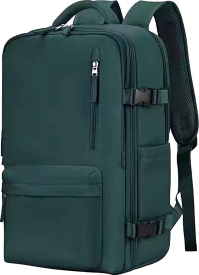 Somstyle Handbagage Tas - 45 x 31 x 20 CM - Reistas - Weekendtas - Reis Rugzak - Donkergroen