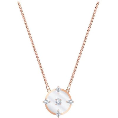 Swarovski North Kettingen Dames 5551797 Rose Gold white