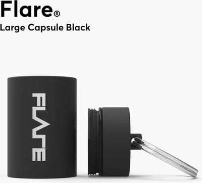 Flare Audio Large Capsule zwart