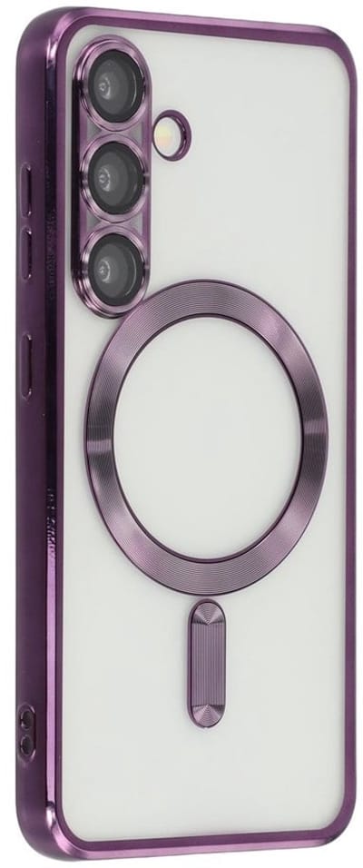 Hoesje Geschikt voor Samsung Galaxy A57 Hoesje Paars - Geschikt voor MagSafeTelefoonhoesje - soft siliconen Backcover
