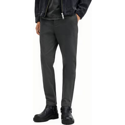 AllSaints Walde Chino Gravestone Grey Maat: W38 | Chino's Outlet | Heren | Grijs
