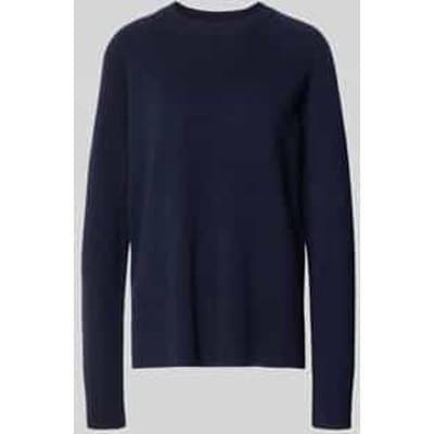 Loose fit pullover van puur kasjmier in tricotlook