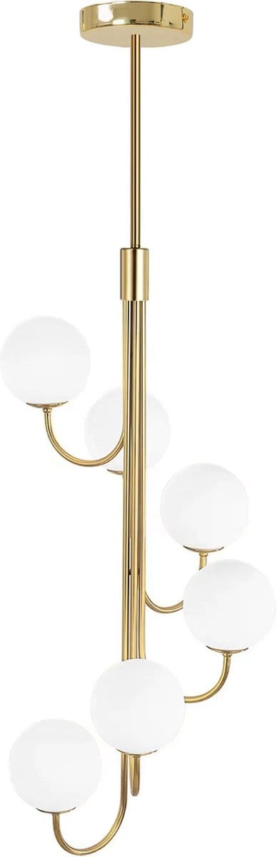 Toolight App1585-6Cp Hanglamp Goud 0X0X0Cm