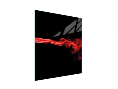 TMK ArtDeko Serie - Snijplank - 45x52 cm - Zwart - Glas