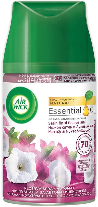 Airwick Freshmatic Max navulling Smooth Satin & Lily 250 ml