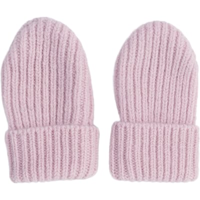Meisjes wanten - Merinowol - 1-2 jaar - Roze - Kriebelt niet - Zacht