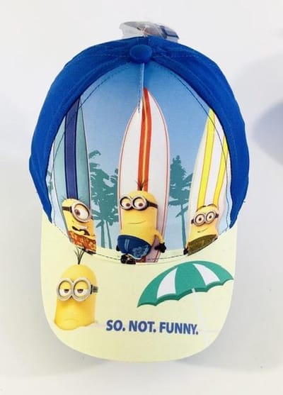 Minions cap - pet - blauw - maat 52 cm (2-4 jaar)