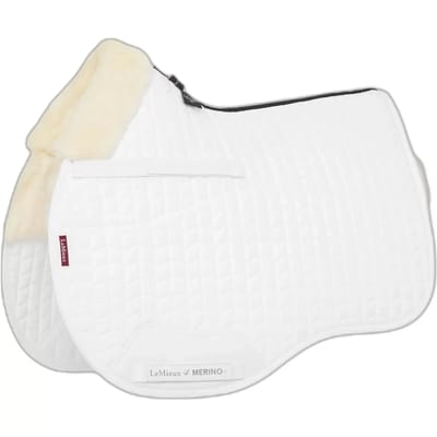 Zadeldek voor paarden LeMieux Merino+ GP Square