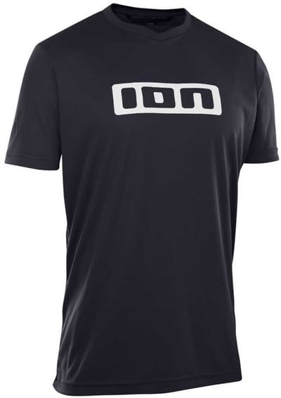 Ion Logo Korte Mouw Enduro Trui Zwart S Man