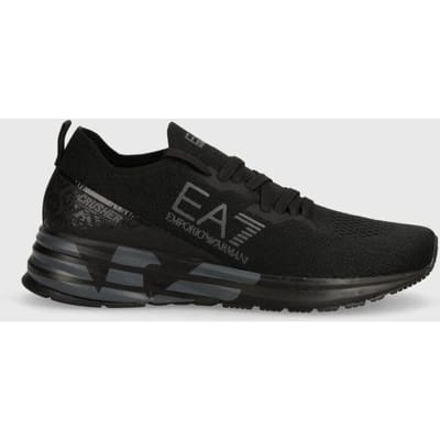 Chaussures de course pour homme EA7 Emporio Armani Crusher Distance Trail d'entraînement noires (X8X095-XK240-S244) 40 2/3 noir