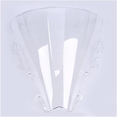 Motorfiets Windscherm - Voorruit Motor Winddeflector - Bescherming Tegen Wind - ABS Kunststof Duurzaam - 330 mm Breed - Helder