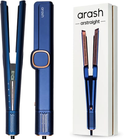 arash® AirStraight – 2-in-1 Stijltang & Föhn – Wet-to-Dry Airstraightner – Lucht Stijltang & Haardroger – Coldshot – 80℃ t/m 140℃ – Premium Alternatief voor Stoomstijltang – Geschikt voor alle Haartypes