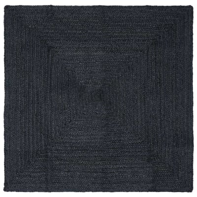 vidaXL - Gebied - Tapijt - Donkergrijs - 300 - x - 300 - cm - Jute