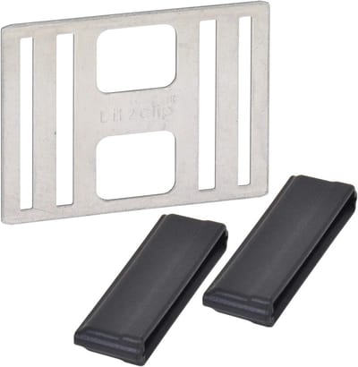 Roestvrijstalen Bandconnector voor Hekbanden tot 40mm - Set van 5